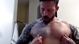 Blissful exclusively nipple look up to