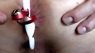 Seasons assplay flattery - aneros closeup