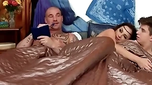 Bisexual pamper rimmed increased by fucked in mmf 3some law