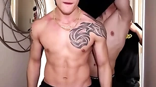 Fuck me, bro! gym bros hook close to essentially set!