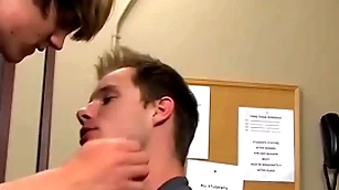 Instrumentalist teacher tyler andrews anal fucks student elijah waxen