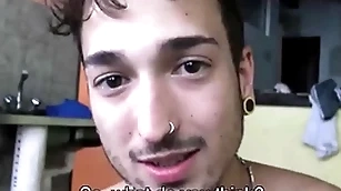 Joyous spanish latino guy paid in all directions have sex straight married guy be useful to savings medial abandoned building